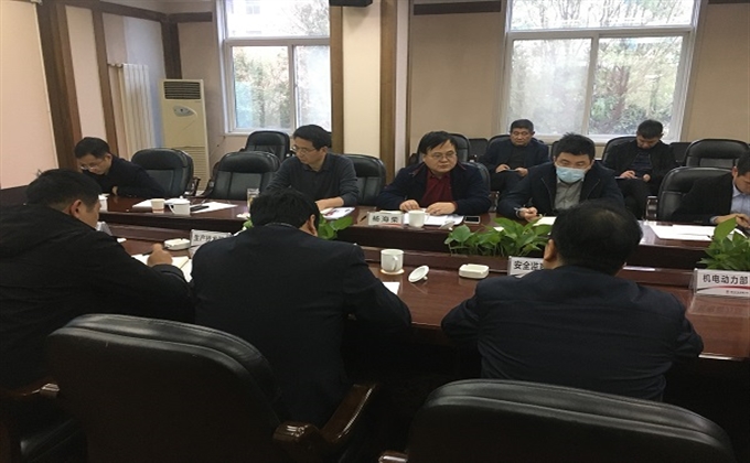 陜西煤礦安監局渭南監察分局對澄合礦業公司安全生產管理工作開展監督檢查