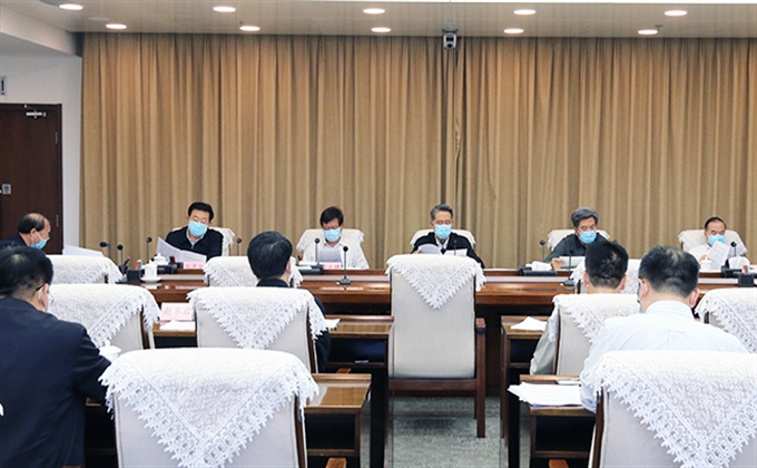黃玉治在國家煤礦安監局黨組會議上強調：做好疫情常態化防控工作 推動煤監系統黨建工作高質量發展