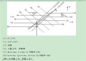 中國礦業大學《煤礦地質學》試卷及參考答案五