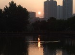 夕陽晚照(楊建華攝影作品）