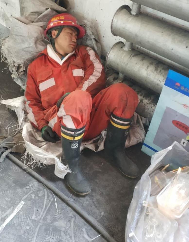 奮戰后的美夢