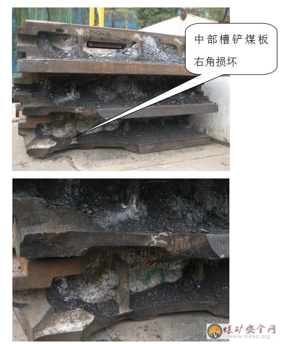 上灣礦12206面運輸機溜槽損壞事故
