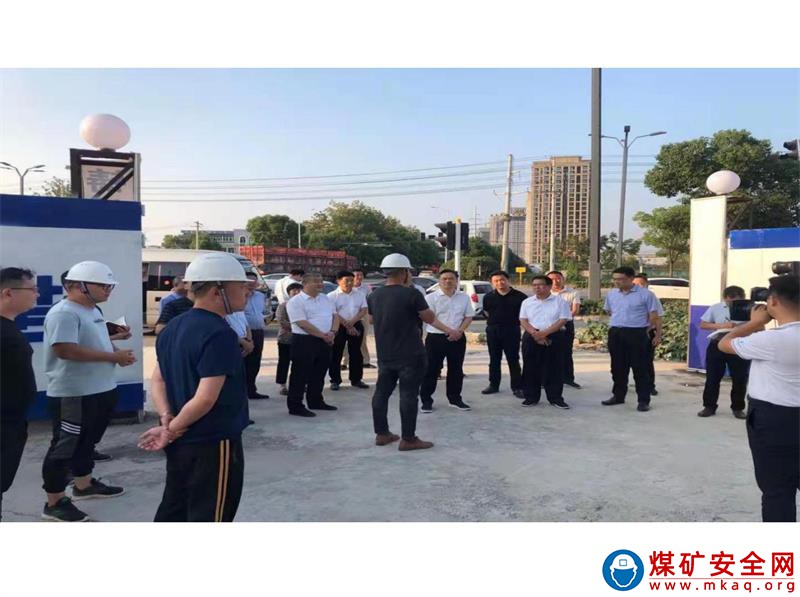 潁上縣縣委書記張銀軍蒞臨建安公司望淮家園安置房PPP項目指導工作
