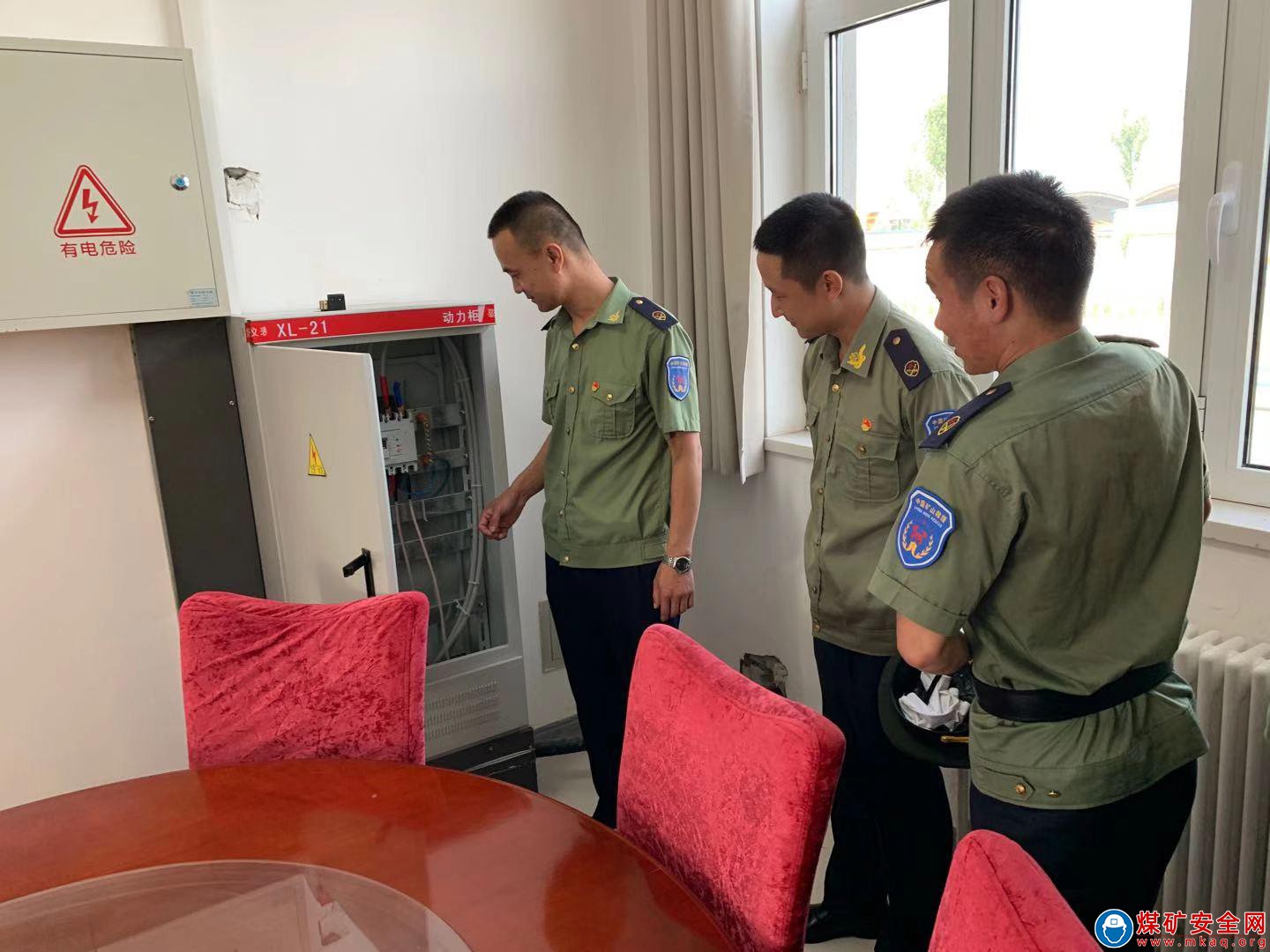 蒲白救護消防大隊曹家灘中隊開展冬季安全檢查
