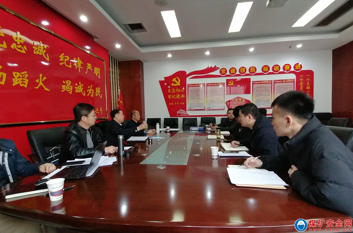 國家礦山安全監察局陜西局黨組成員、總工程師陳平定兩會期間帶隊督導寶雞市煤礦安全生產工作