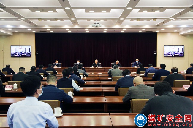 黃玉治在全國礦山安全防范工作視頻會上強調：認真學習貫徹習近平總書記重要指示精神  堅決防范遏制重特大事故發生
