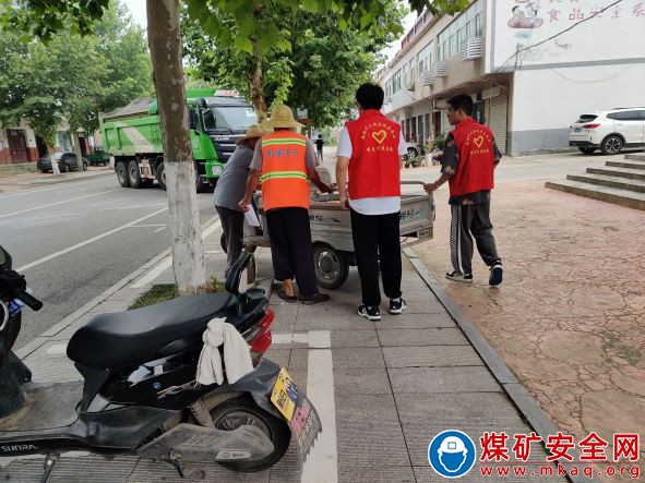 中國礦業大學“返鄉志愿”實踐團：精神文明創建活動