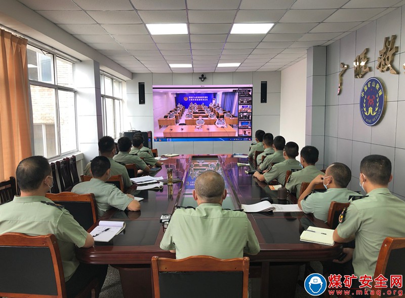 救消總隊廣元分隊參加總隊瀘定地震搶險救援總結視頻會