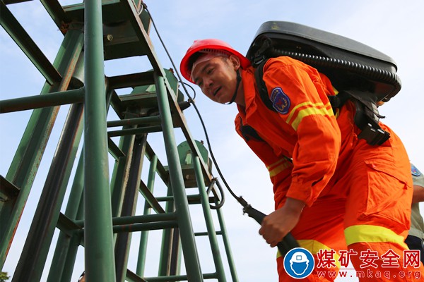 淮北礦業救護大隊：競賽礪精兵比武求實戰