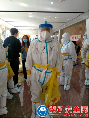 黨徽閃耀在“抗疫”前線——晉能控股煤業集團燕子山礦運輸一區黨員楊志平
