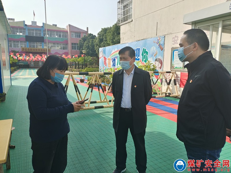 安徽廬江縣郭河鎮：督查學校疫情防控 筑牢校園安全防線