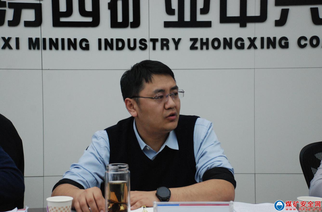 喬杰鵬到中興煤業檢查指導工作