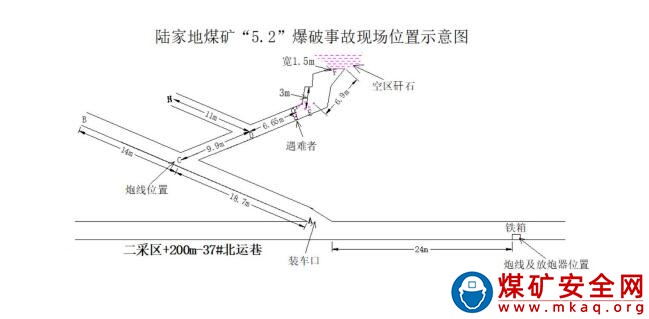 龍巖新羅龍巖陸家地煤礦有限公司陸家地煤礦“5·2”一般爆破事故調查報告