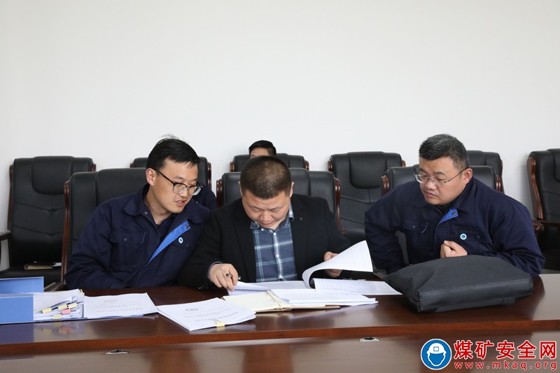 集團公司到招賢礦業檢查指導一季度“三基”建設工作
