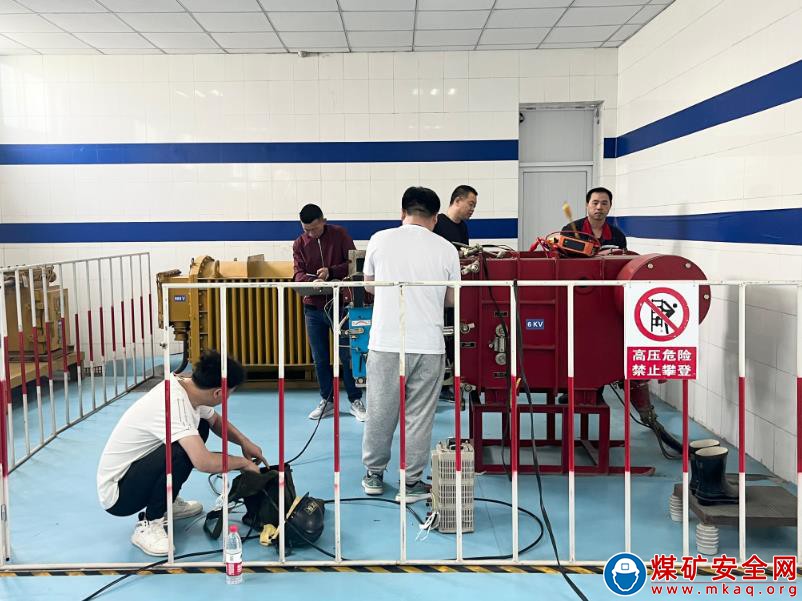中煤新集公司培訓中心：開展電氣設備預防性試驗