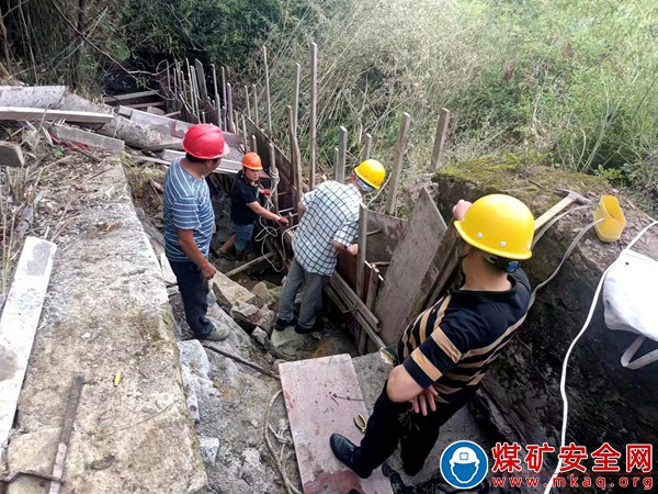 川煤達竹公司留守處白煤礦：推進矸石山治理不斷線