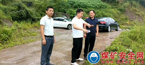 物產公司督導組督查達竹片區安全環保工作
