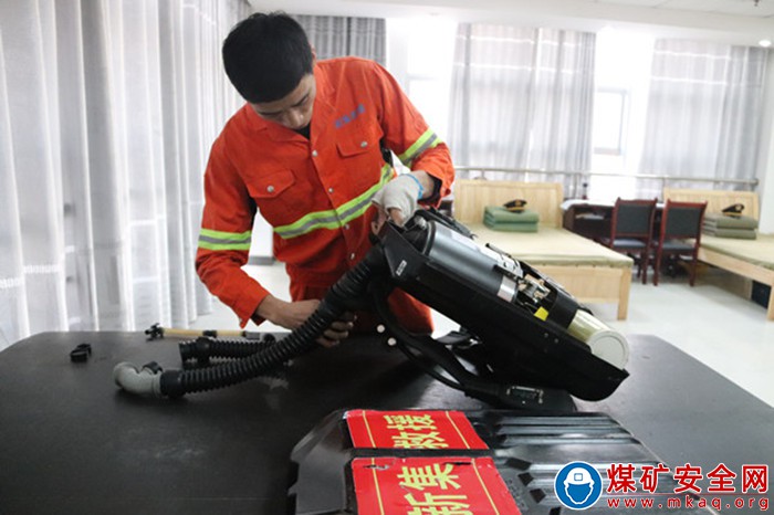 中煤新集公司救護大隊：技能大賽練精兵 實戰比武提技能