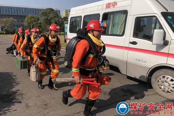 救護大隊：順利完成劉莊煤礦煤塵與瓦斯爆炸事故應急演練
